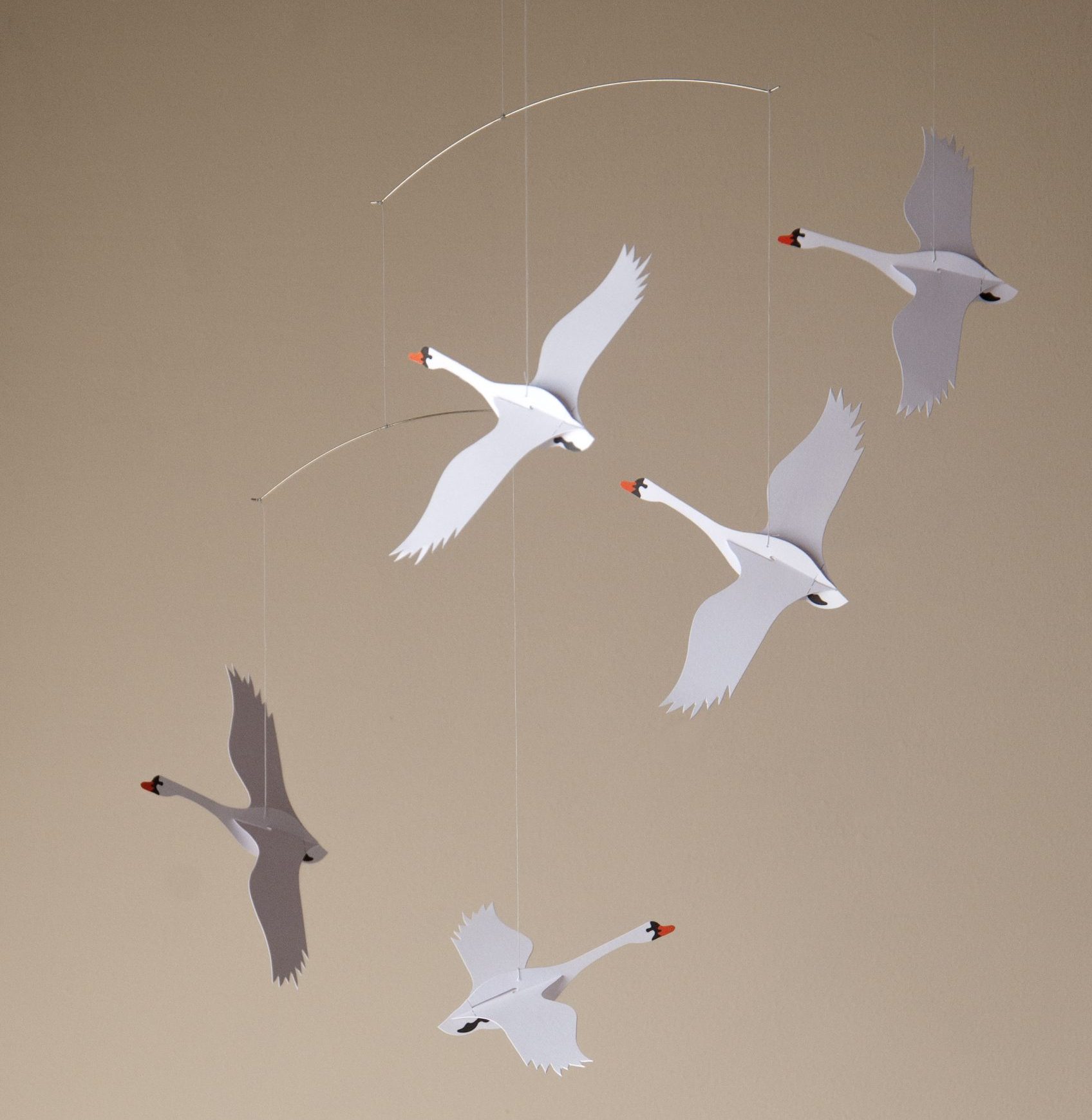 FLENDSTED MOBILES - Scandinavian swans