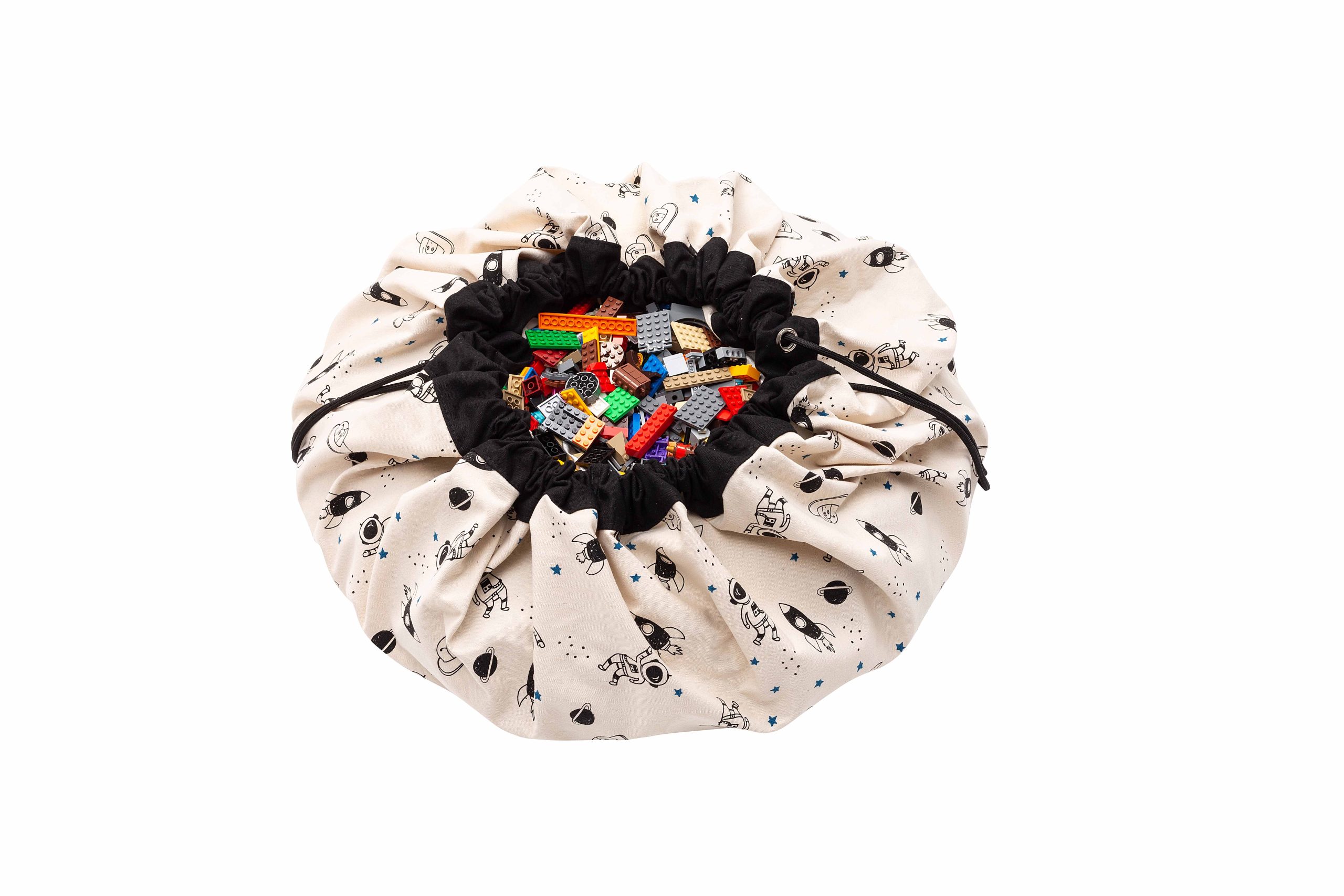PLAY&GO - Space glow in the dark toy storage bag